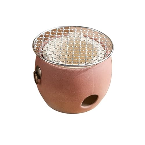 DANTTY Holzkohlegrill, Innengrill, Mini-Multifunktions-Holzkohlegrill-Grillofen, Haushalts-Korean-BBQ-Grill-Teekocher, tragbarer Camping-Grillofen, Tisch-Grillofen mit Grillnetz-Camping DANTTY Holzkohlegrill, Innengrill, Mini-Multifunktions-Holzkohlegrill-Grillofen, Haushalts-Korean-BBQ-Grill-Teekocher, tragbarer Camping-Grillofen, Tisch-Grillofen mit Grillnetz-Camping von DANTTY