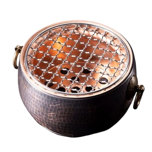 Holzkohlegrill, Grill for den Innenbereich, Teekocher for den Innen- und Außenbereich, kleiner Tischgrill, Holzkohleofen mit Grillgitter, tragbar for Camping, Picknick, Reisen, Camping-Grillofen Holzkohlegrill, Grill for den Innenbereich, Teekocher for den Innen- und Außenbereich, kleiner Tischgrill, Holzkohleofen mit Grillgitter, tragbar for Camping, Picknick, Reisen, Camping-Grillofen von DANTTY