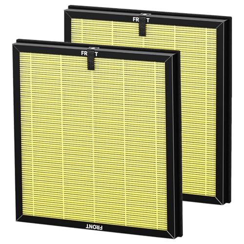 AP303 AP304 Filter Ersatz für Dayette AP303/AP304 Luftreiniger, 3-in-1 H14 True HEPA Hocheffizienter Aktivkohle Luftfilter Ersatz Haustier Ersatzfilter (2 Stück) von DAODEFUL
