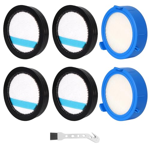 ASKW4 Filter Set Performance Kit Zubehör für AEG Staubsauger, für AEG 8000 / ASKW4 ESKW4 FX8 AZE156 Akku-Staubsauger HEPA Ersatzfilter Ersatzteile Waschbar (7 Stück) von DAODEFUL