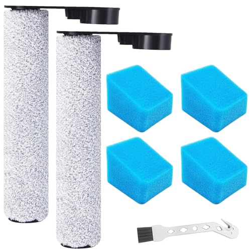 ED12 NEW430 Rollenbürste Filter Zubehör set für JONR ED12 / Eureka Rapidwash NEW430 Nass Trockensauger mit Bürste Ersatzfilter Ersatzteile - 7 Stück von DAODEFUL