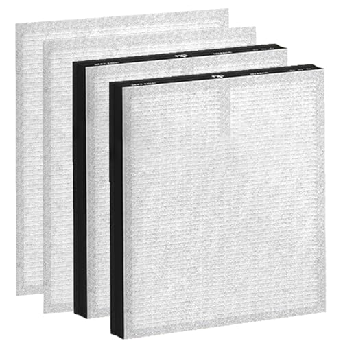 MR5866 Ersatzfilter für MORENTO MR5866 Luftreiniger, 3-in-1 H13 Ersatz HEPA Filter Hocheffizienter Aktivkohle und Vorfilter, Luftfilter Ersatz (2 Filter + 2 Vorfilter Baumwolle) von DAODEFUL