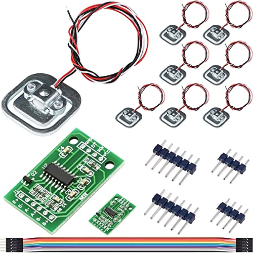 DAOKAI 2 Sätze Wägezelle 50kg Gewicht Sensor Körpergewicht halbe brücke Menschlichen Körper Skala Dehnungsmessstreifen + HX711 24BIT Verstärker AD Wägemodul von DAOKAI