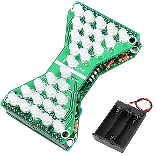 DAOKAI Elektronische Sanduhr DIY Kit LED Blinklicht DC 5V LED Spaß Löten Praxis Training Elektronik Bausatz Geschwindigkeit Einstellbare, Doppelschicht PCB Board DIY Kits DAOKAI Elektronische Sanduhr DIY Kit LED Blinklicht DC 5V LED Spaß Löten Praxis Training Elektronik Bausatz Geschwindigkeit Einstellbare, Doppelschicht PCB Board DIY Kits von DAOKAI