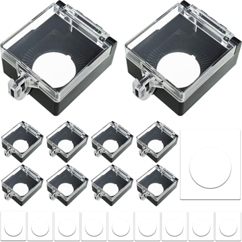 DAOKAI Knopfschutz 22mm Abdeckung für Power-Druckknopfschalter Power Tasten Abdeckung,Staubdichter Sicherheitsschalter Schutz,Verriegelung Schalter,Gehäuse Abdeckung der Starttaste-10 Stk DAOKAI Knopfschutz 22mm Abdeckung für Power-Druckknopfschalter Power Tasten Abdeckung,Staubdichter Sicherheitsschalter Schutz,Verriegelung Schalter,Gehäuse Abdeckung der Starttaste-10 Stk von DAOKAI
