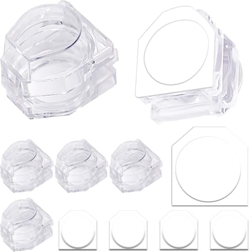 DAOKAI Knopfschutz 22mm Abdeckung für Power-Druckknopfschalter Power Tasten Abdeckung,Transparent Staubdichter Sicherheitsschalter Schutz,Gehäuse Abdeckung der Starttaste(Konvexer Kopftyp)-6 Stk von DAOKAI