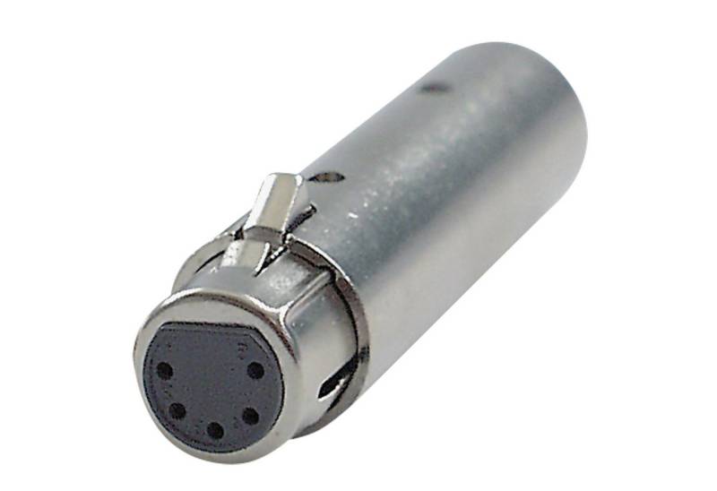 DAP DAP FLA30 - 3P. XLR (M)>5P. XLR-DMX-Adapter - (F) Lampen-Verbindungskabel von DAP
