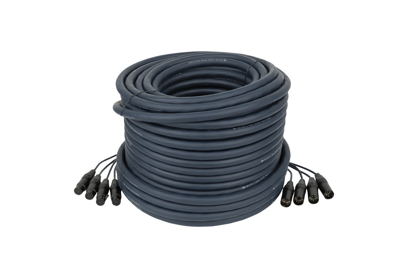 DAP DAP Neutrik DMX Snake 4-way 5-pin XLR 4-Universum Multikabel - 50 m Lampen-Verbindungskabel DAP DAP Neutrik DMX Snake 4-way 5-pin XLR 4-Universum Multikabel - 50 m Lampen-Verbindungskabel von DAP