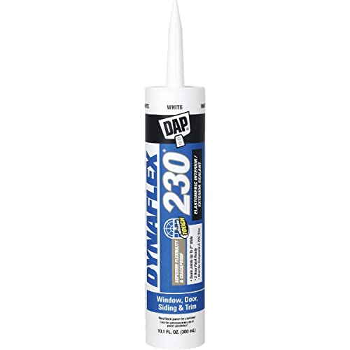 DAP DYNAFLEX 230 Premium Elastomer-Innen-/Außendichtstoff: 10.1 fl oz. (Weiß) von DAP