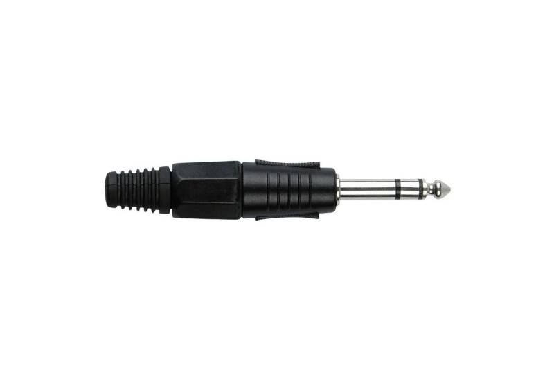 DAP Klinkenstecker DAP 6.3 mm Jack Plug Stereo Black housing Schwarze Kappe von DAP