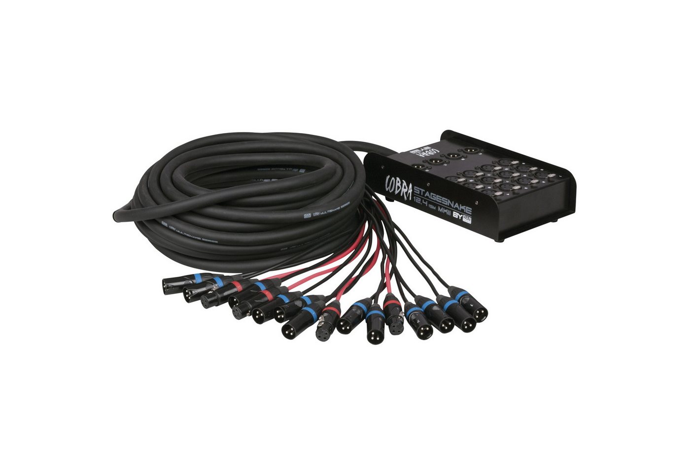 DAP Kabelverbinder-Sortiment DAP CobraX 12/4 StageSnake 15m DAP Kabelverbinder-Sortiment DAP CobraX 12/4 StageSnake 15m von DAP