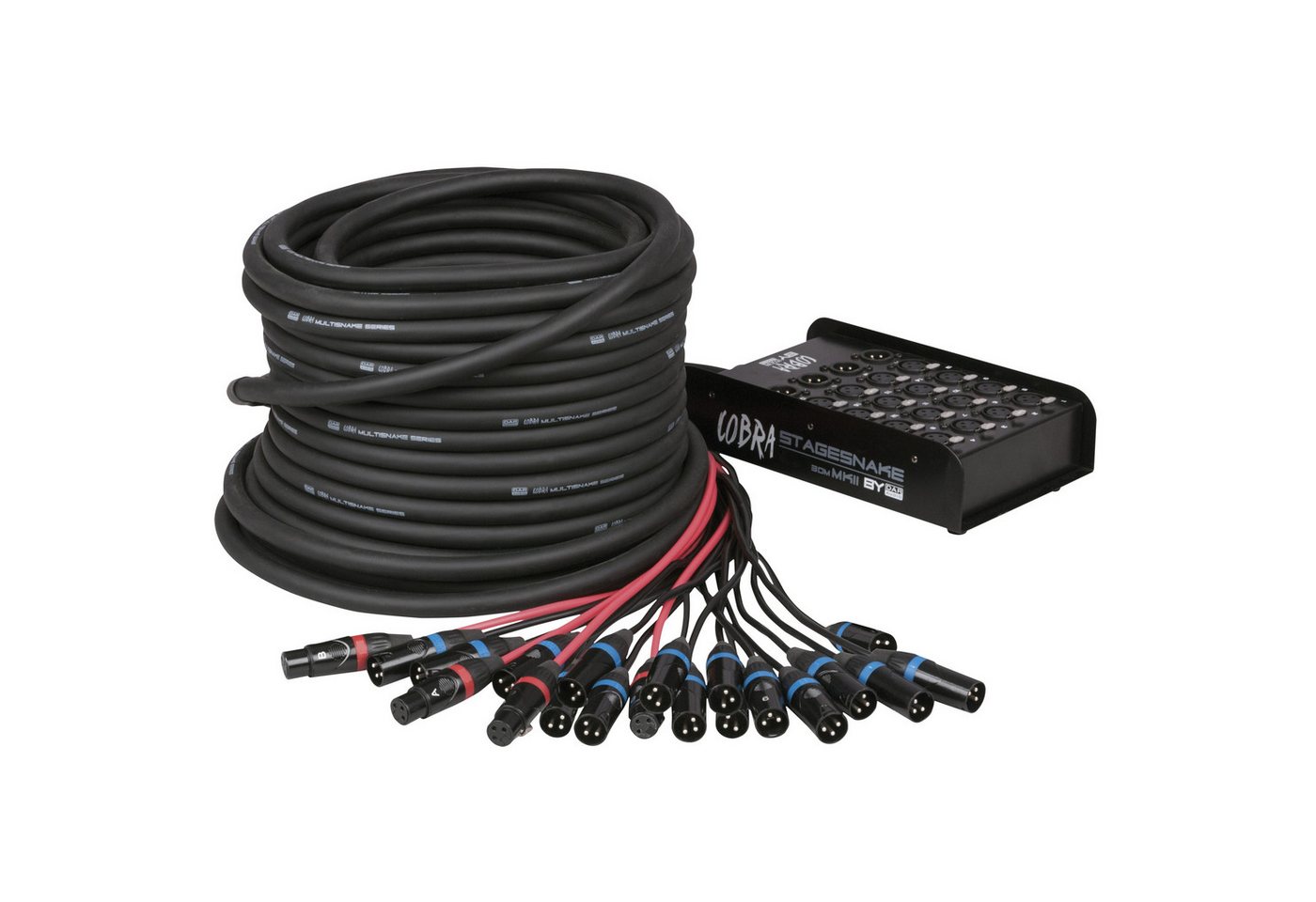 DAP Kabelverbinder-Sortiment DAP CobraX 16/4 StageSnake 30m DAP Kabelverbinder-Sortiment DAP CobraX 16/4 StageSnake 30m von DAP