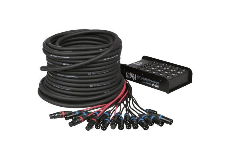 DAP Kabelverbinder-Sortiment DAP CobraX 16/4 StageSnake 30m von DAP