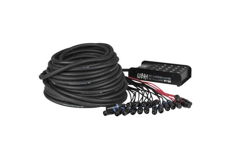 DAP Kabelverbinder-Sortiment DAP CobraX 24/4 StageSnake 30m von DAP