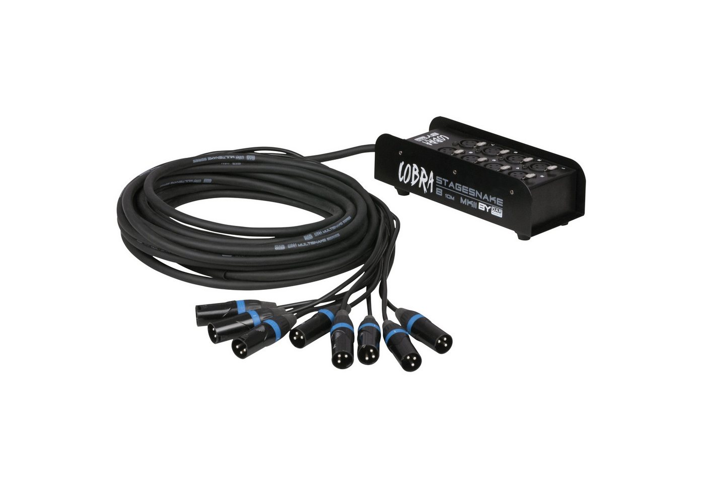 DAP Kabelverbinder-Sortiment DAP CobraX 8 StageSnake 10m DAP Kabelverbinder-Sortiment DAP CobraX 8 StageSnake 10m von DAP
