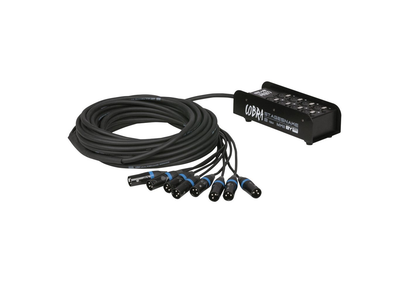 DAP Kabelverbinder-Sortiment DAP CobraX 8 StageSnake 15m DAP Kabelverbinder-Sortiment DAP CobraX 8 StageSnake 15m von DAP