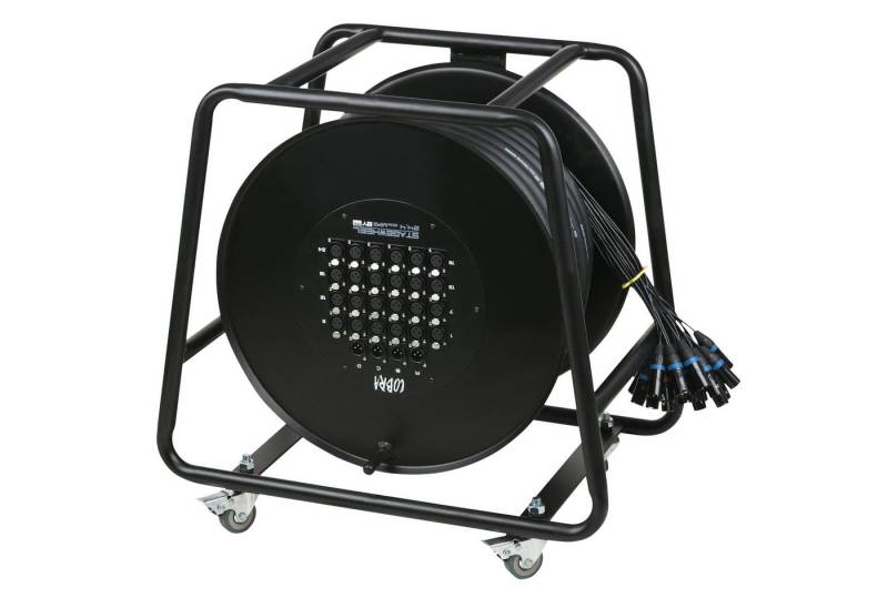 DAP Kabelverbinder-Sortiment DAP CobraX Stagewheel 24/4 30m von DAP