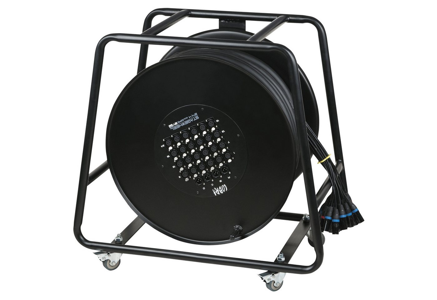 DAP Kabelverbinder-Sortiment DAP CobraX Stagewheel 24/4 50m DAP Kabelverbinder-Sortiment DAP CobraX Stagewheel 24/4 50m von DAP
