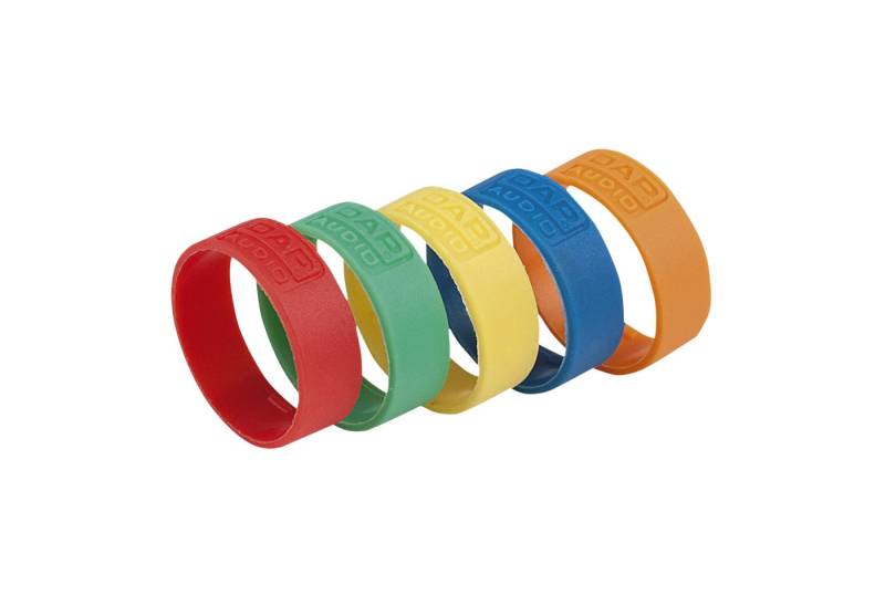 DAP Kabelverbinder-Sortiment DAP Ring for X-type XLR Connector Blau von DAP