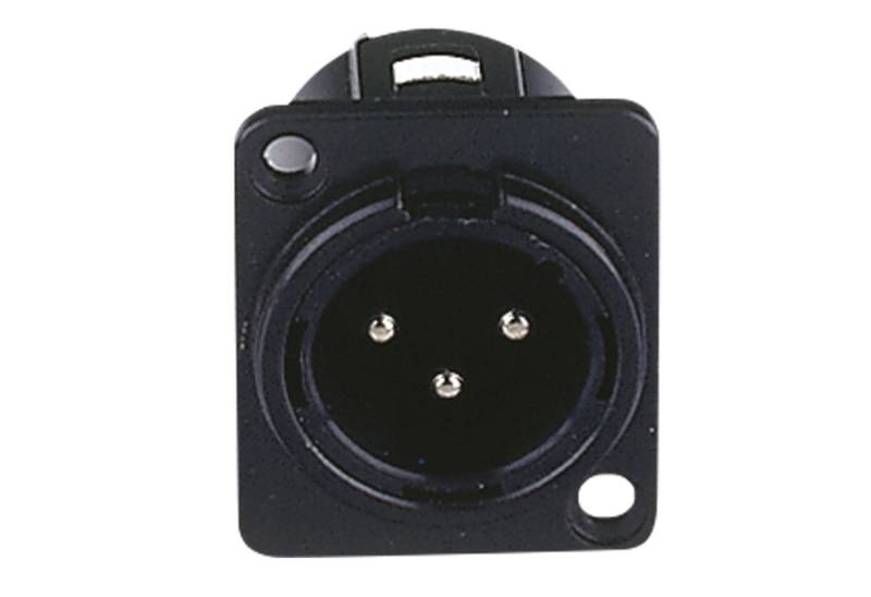 DAP Kabelverbinder-Sortiment DAP XLR 3P Chassis - male Male von DAP