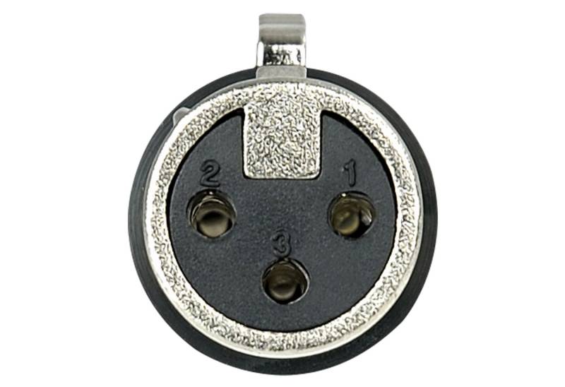 DAP Kabelverbinder-Sortiment DAP XLR 3P Connector - female - Nickel housing Schwarz von DAP