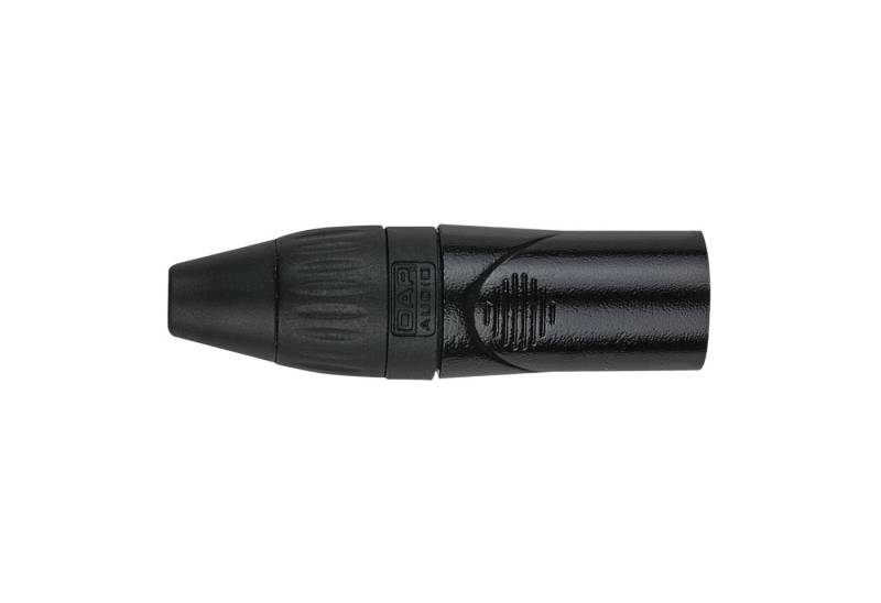 DAP Kabelverbinder-Sortiment DAP XLR 3P X-type - male Schwarze Kappe von DAP