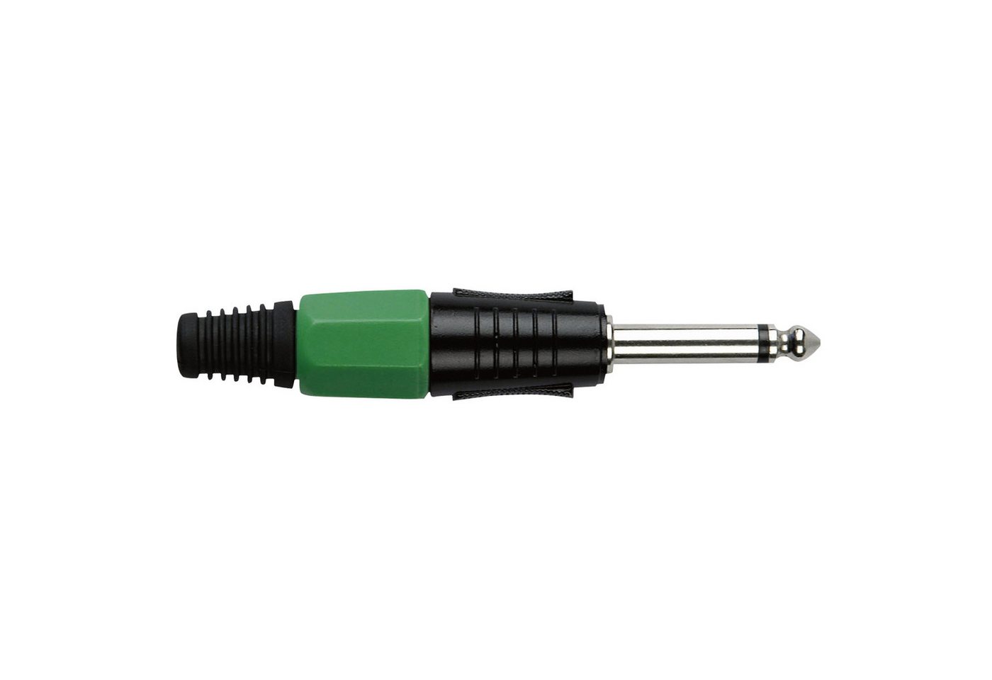 DAP Klinkenstecker DAP 6.3 mm Jack Plug Mono Black housing Grüne Kappe DAP Klinkenstecker DAP 6.3 mm Jack Plug Mono Black housing Grüne Kappe von DAP
