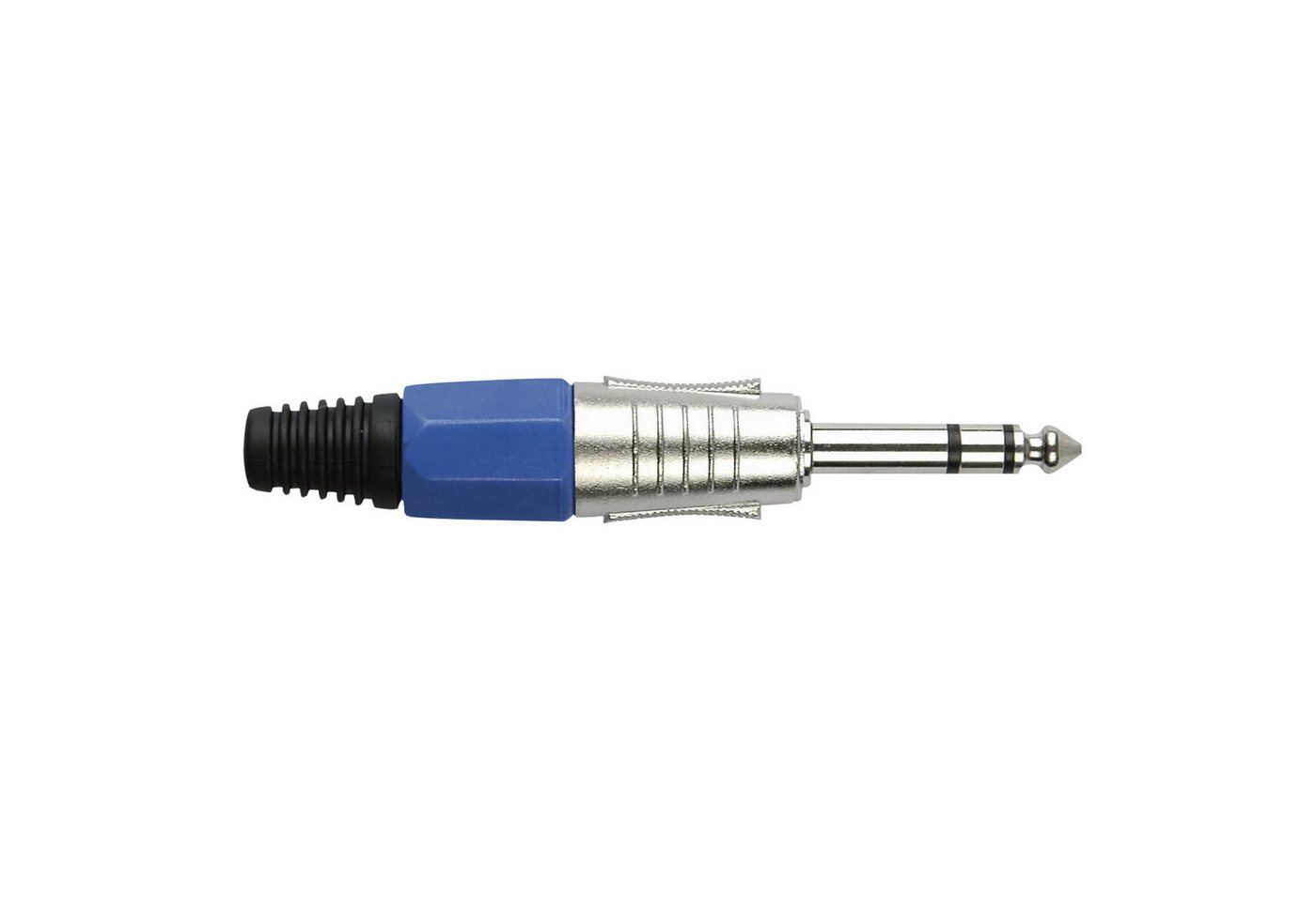 DAP Klinkenstecker DAP 6.3 mm Jack Plug Stereo Nickel housing Blaue Kappe DAP Klinkenstecker DAP 6.3 mm Jack Plug Stereo Nickel housing Blaue Kappe von DAP