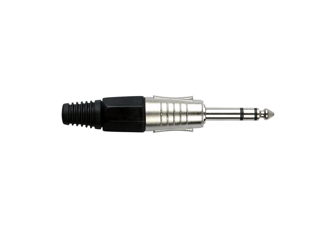 DAP Klinkenstecker DAP 6.3 mm Jack Plug Stereo Nickel housing Schwarze Kappe DAP Klinkenstecker DAP 6.3 mm Jack Plug Stereo Nickel housing Schwarze Kappe von DAP