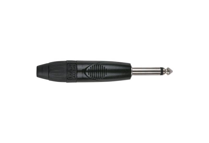 DAP Klinkenstecker DAP 6.3 mm Jack X-type Mono Schwarzes Gehäuse von DAP