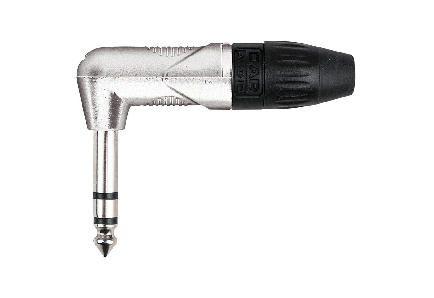 DAP Klinkenstecker DAP 6.3 mm Right-angle Jack X-type Stereo Nickelgehäuse DAP Klinkenstecker DAP 6.3 mm Right-angle Jack X-type Stereo Nickelgehäuse von DAP