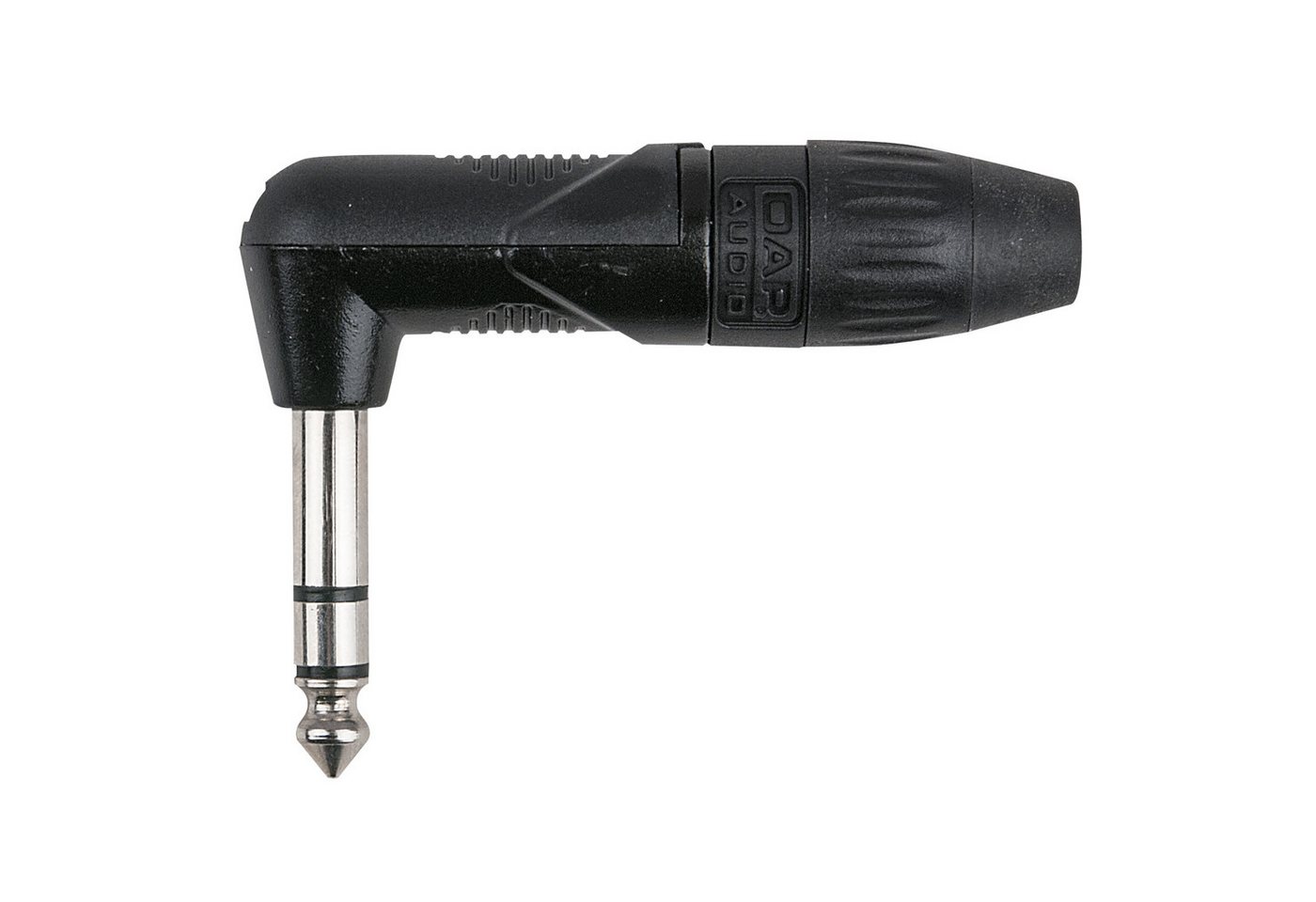DAP Klinkenstecker DAP 6.3 mm Right-angle Jack X-type Stereo Schwarzes Gehäuse DAP Klinkenstecker DAP 6.3 mm Right-angle Jack X-type Stereo Schwarzes Gehäuse von DAP