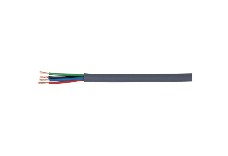 DAP LED Stripe DAP LED Control Cable RGB, Grey 100-m-Rolle, 2,5mm2 von DAP