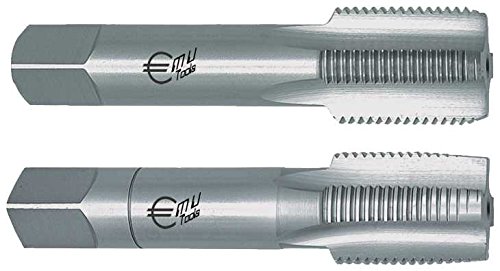 2-teilige Sätze Präzisions Handgewindebohrer HSSG, DIN 2181, 2B, RH, Unified National Fine - UNF Feingewinde: Paar DIN 2181, UNF 5/16" x 24 von DAPPRICH