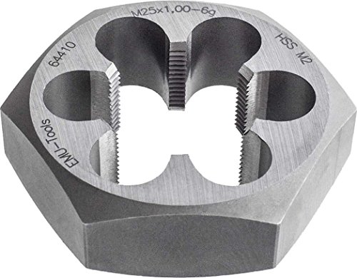 HSS Sechskant Schneidmutter 2A, DIN 382, Unified National Coarse - UNC Grobgewinde: DIN 382, UNC 5/16" x 18 = Gewinde-Ø 7,938 mm von DAPPRICH