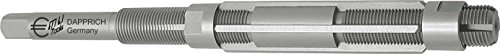 Schnellverstell Hand Reibahle mit HSS-Messern, C-Type (Continentaler Standard): C 10, Ø d1 27,5-31,5 mm | Ø d2 18,5 mm | l1 240 mm | 4-kt 13,8 mm von DAPPRICH