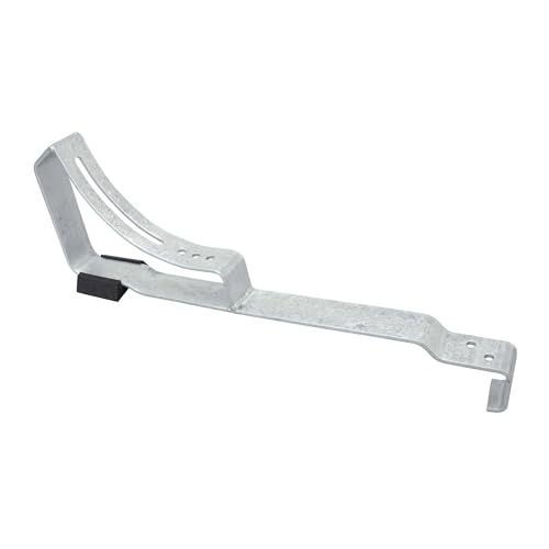 DAPRONA Laufroststütze für Dachtritt und Laufrost 48,5cm, für gewellte Dachziegel, verzinkt Silber, Dachtritte für Schornsteinfeger von DAPRONA