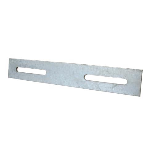 DAPRONA Verbinder, Verbindungsstück für Laufrost, Dach, verzinkt Silber 25cm, von DAPRONA
