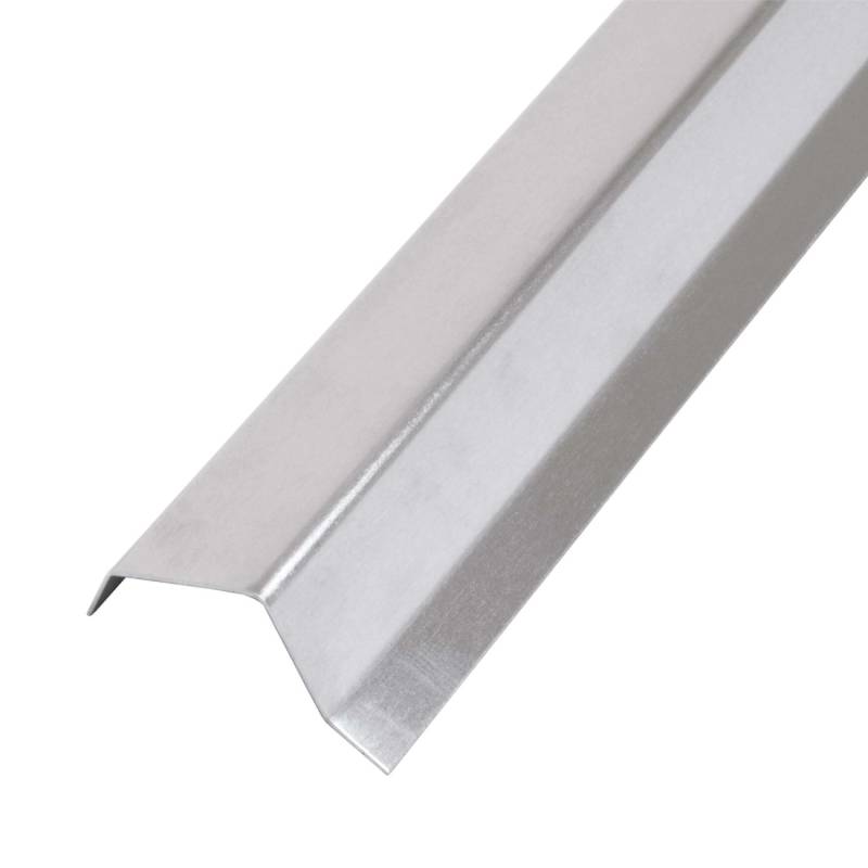 Daprona Attika Dachblech 2m x 25mm Aluminium Silber Giebelblech von DAPRONA