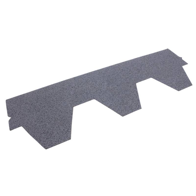 Daprona Dachschindeln Hexagonal Muster 20x 1m x 32cm Bitumen Grau von DAPRONA