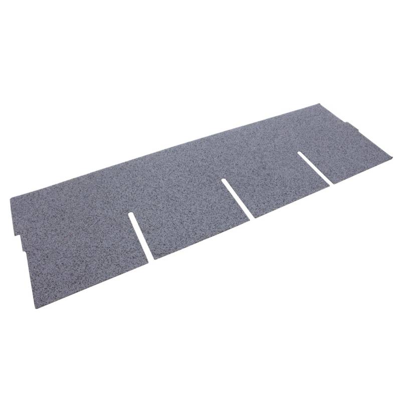Daprona Dachschindeln Rechteck 20x 1m x 32cm Bitumen Grau Dacheindeckung von DAPRONA