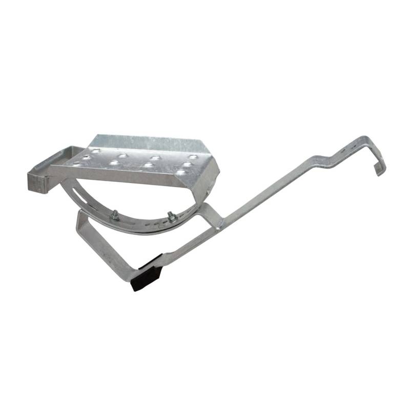 Daprona Dachtritt Set für Gewellte Dachziegel 25cm Stahl Verzinkt Silber von DAPRONA