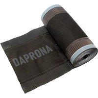 Daprona - Firstband Alu 5m, Firstrolle, Gratband, Rollfirst, Dachabdichtung, Dachbelüftungsband - 8 Rollen, 150mm - Anthrazit von DAPRONA