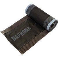 Daprona - Firstband Alu 5m, Firstrolle, Gratband, Rollfirst, Dachabdichtung, Dachbelüftungsband - 4 Rollen, 360mm - Braun von DAPRONA