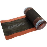 Daprona - Firstband Alu 5m, Firstrolle, Gratband, Rollfirst, Dachabdichtung, Dachbelüftungsband - 4 Rollen, 180mm - Rot von DAPRONA