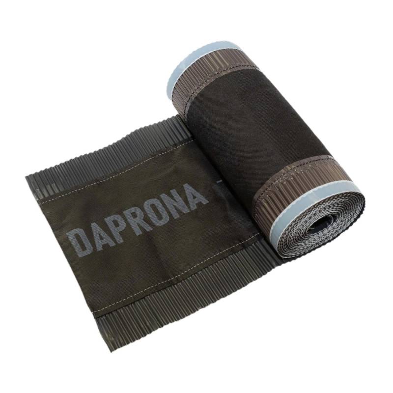 Daprona Firstband Alu 5m x 150mm Anthrazit zuverlässige Abdichtung Dachfirst von DAPRONA