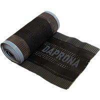 Daprona - Firstband, Firstrolle Alu Super Vent 5m, Rollfirst für eine optimale Dachfirst Abdeckung, Super Butylkleber - Anthrazit, 4 Rollen, 320mm von DAPRONA