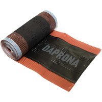 Daprona - Firstband, Firstrolle Alu Super Vent 5m, Rollfirst für eine optimale Dachfirst Abdeckung, Super Butylkleber - Rot, 4 Rollen, 320mm - Rot von DAPRONA