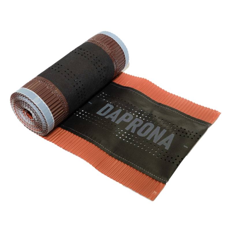 Daprona Firstrolle Alu Super Vent 5m x 320mm Rot Abdichtung Dachfirst von DAPRONA