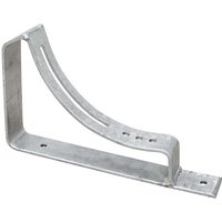 Daprona - Laufroststütze universal für Dachtritt und Laufrost, für Blechdach geeignet, Dachtritte für Schornsteinfeger - Silber, 28cm - Silber von DAPRONA